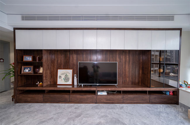 161㎡新中式，敞亮大客廳+多功能餐廳，顏值與實用性拉滿